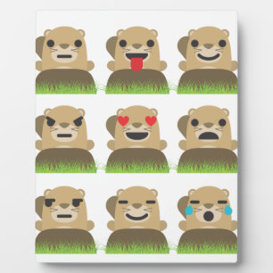 Placa Expositora emojis de manada