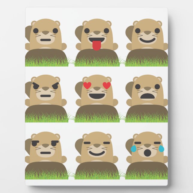 Placa Expositora emojis de manada (Frente)