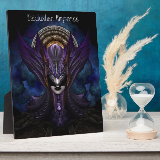 Placa Expositora Emperatriz de Taidushan (Lado)