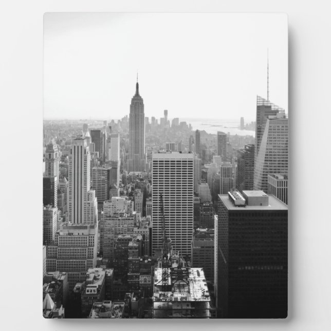 Placa Expositora Empire State Building Manhattan (Frente)