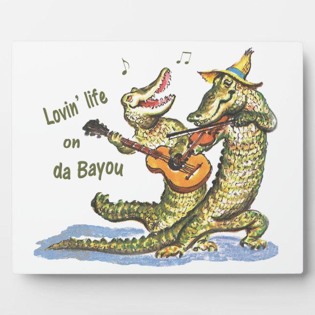 Placa Expositora En da Bayou (Frente)