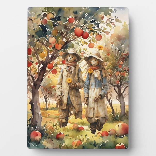 Placa Expositora En el huerto de Apple (Frente)