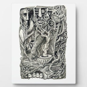 Placa Expositora En el sótano