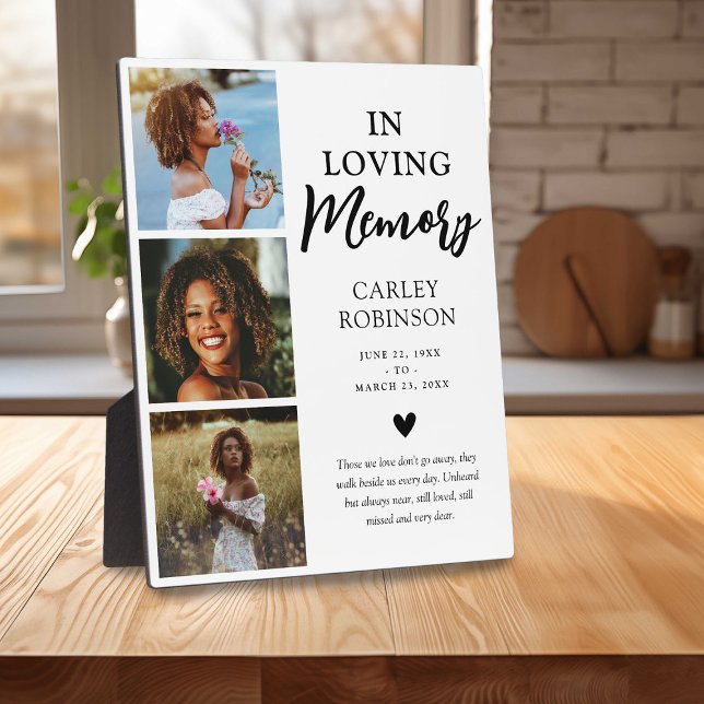 Placa Expositora En Memoria 3 Tributo Fotográfico Memorial (Subido por el creador)