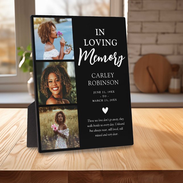 Placa Expositora En Memoria Cariñosa 3 Tributo Fotográfico Memorial (Subido por el creador)