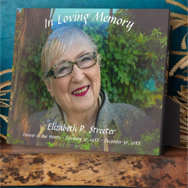 Placa Expositora En Memoria Querida 1017 (Subido por el creador)