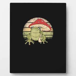 Placa Expositora Encantador Frog Mushroom Goblincore Toad Aes de Co