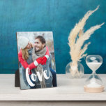 Placa Expositora Encanto de la tipografía del pincel<br><div class="desc">Elegante y de moda de mango de fotos de sangre completa que se puede personalizar para un regalo de la clase.</div>