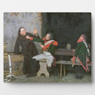 Placa Expositora Encontrado (aceite sobre lienzo) (uno de los pares