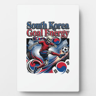 Placa Expositora Energía de meta de Corea del Sur Esqueleto Delante