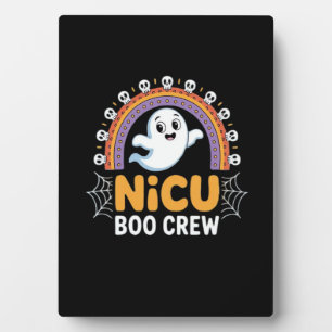 Placa Expositora Enfermera de Boo en Halloween para enfermeras fant