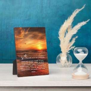 Placa Expositora Enfermería Estudiante / Llave de Oración de Enferm