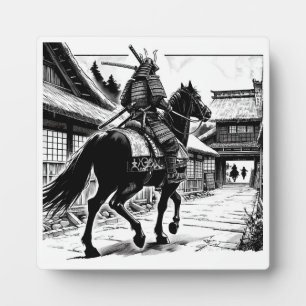 Placa Expositora Epic Samurai Rider Manga Arte Imprimir