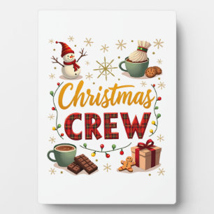Placa Expositora Equipo de Navidad