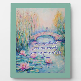 Placa Expositora Eres Un Impresionismo Amado