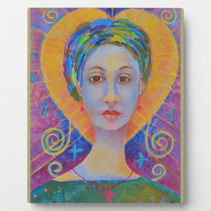 Placa Expositora Erzulie Freda voodoo Orleans Dantor Wudu art