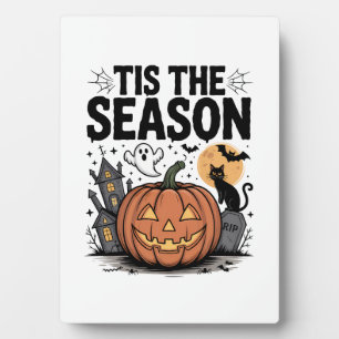 Placa Expositora Es la Temporada de Halloween