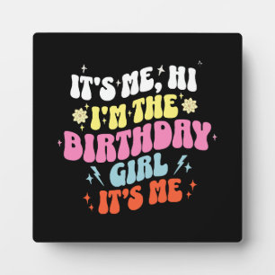 Placa Expositora Es Mi Fiesta de Cumpleaños Chicas