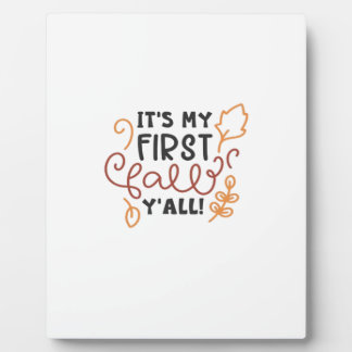 Placa Expositora Es mi primer otoño