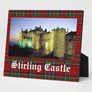 Placa Expositora Escenario Stirling Castle Tabletop Plaque