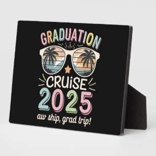 Placa Expositora Escuadrón de crucero para graduados 2025