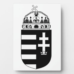 Placa Expositora Escudo de armas de Hungría