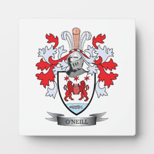 Placa Expositora Escudo de armas O'Neill
