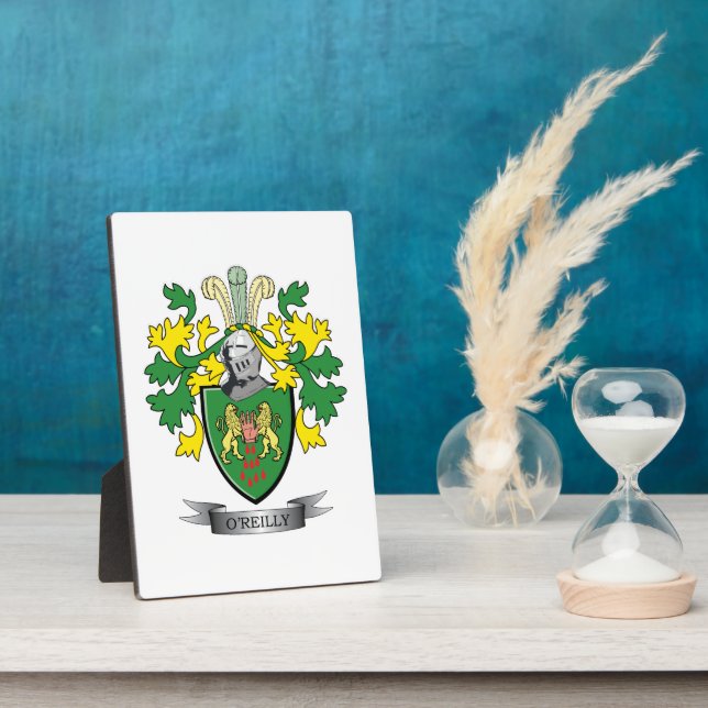 Placa Expositora Escudo de armas O'Reilly (Lado)