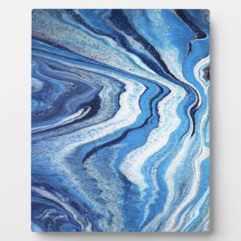 Placa Expositora Esparkel de Geode Azul