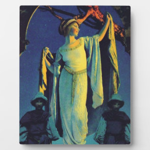 Placa Expositora Espíritu De La Noche - Maxfield Parrish