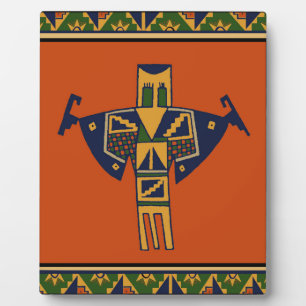 Placa Expositora Espíritu del chamán del sudoeste