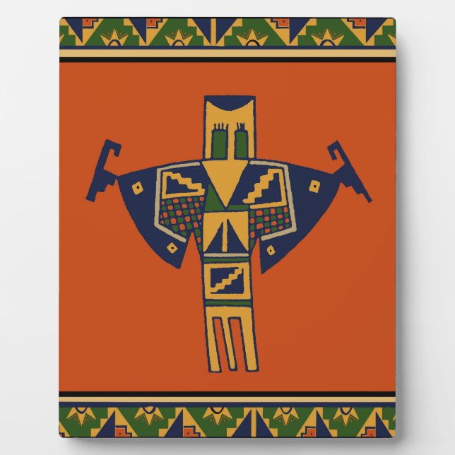 Placa Expositora Espíritu del chamán del sudoeste (Frente)