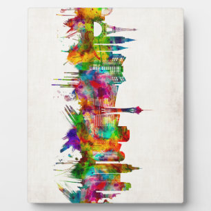 Placa Expositora Esquina de Las Vegas Nevada