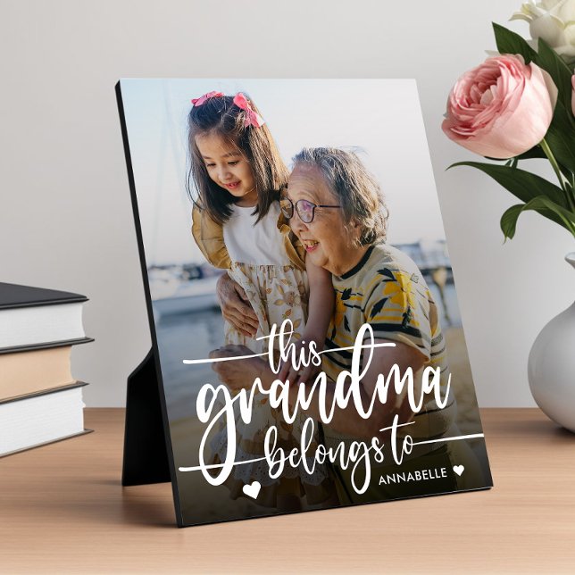 Placa Expositora Esta abuela pertenece a | Día de la Madre (Subido por el creador)