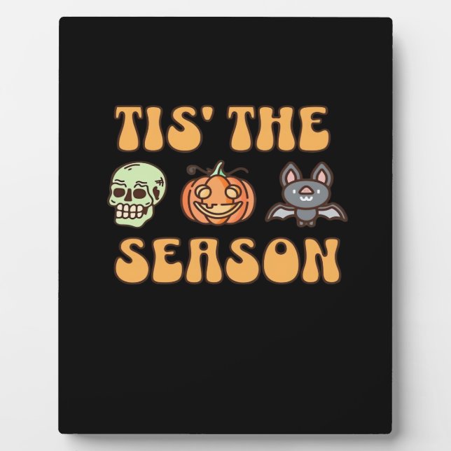 Placa Expositora Esta es la Halloween de temporada (Frente)