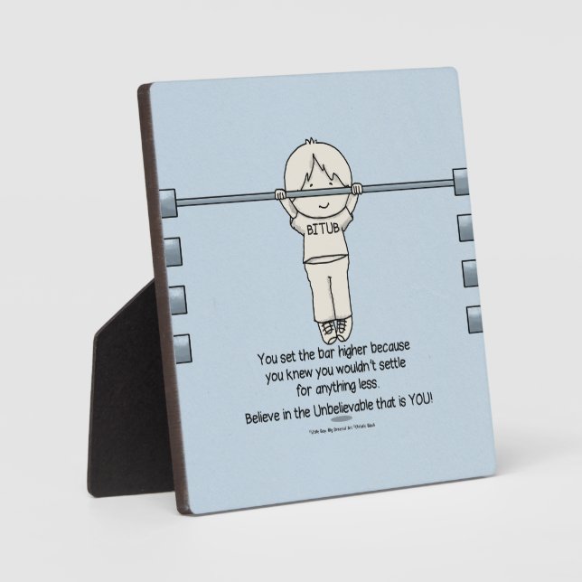 Placa Expositora Establecer la barra más alta (Anverso)