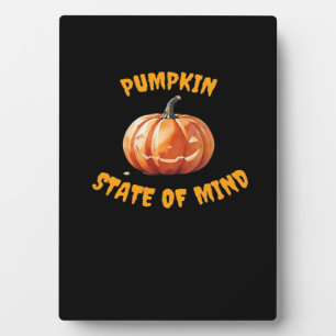 Placa Expositora Estado mental de la calabaza - Camiseta clásica de