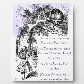 Placa Expositora Estamos todos locos aquí