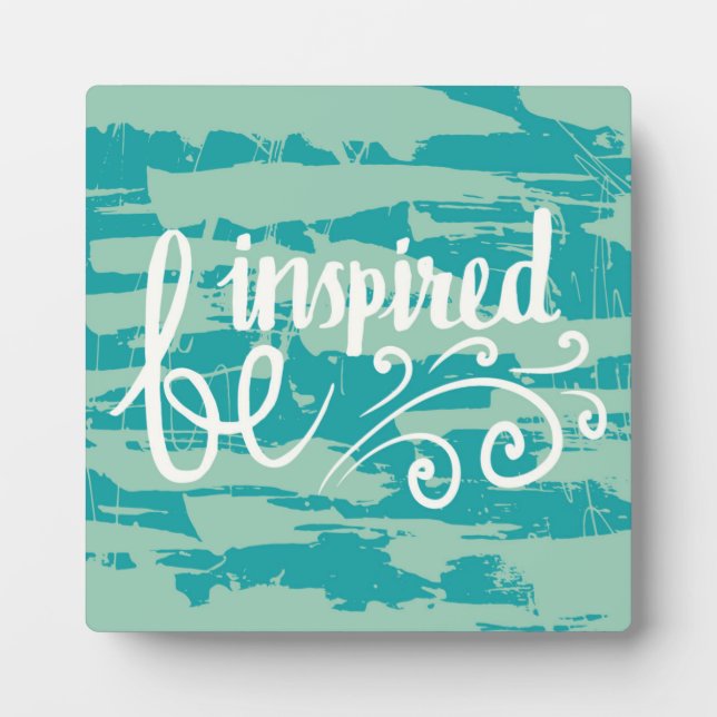 Placa Expositora Estar inspirado (Frente)