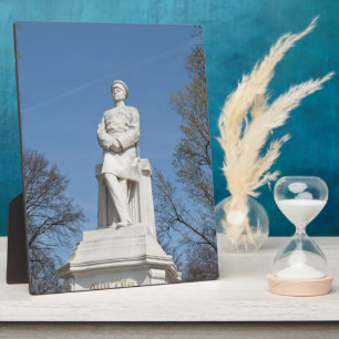Placa Expositora Estatua de Helmuth von Moltke en Berlín