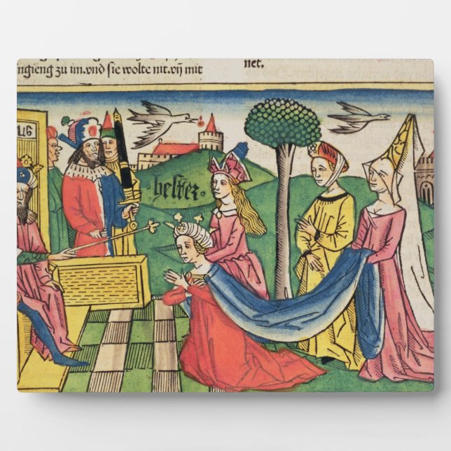 Placa Expositora Ester 2 15-18, Esther es elegida para ser Reina po (Frente)