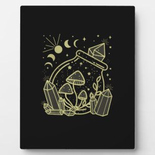Placa Expositora Estética Goblincore Cottagecore Academia Hongo