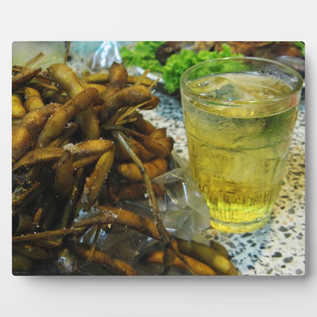 Placa Expositora Estilo tailandés de Edamame (Frente)