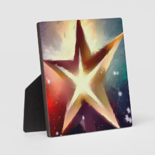 Placa Expositora Estrella 4 navidades