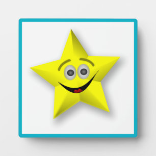 PLACA EXPOSITORA ESTRELLA CARA