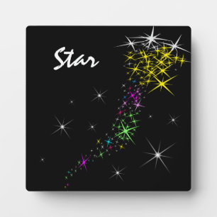 Placa Expositora Estrella navidad