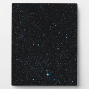 Placa Expositora Estrellas verde azuladas
