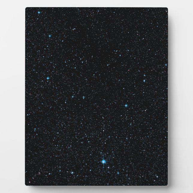 Placa Expositora Estrellas verde azuladas (Frente)