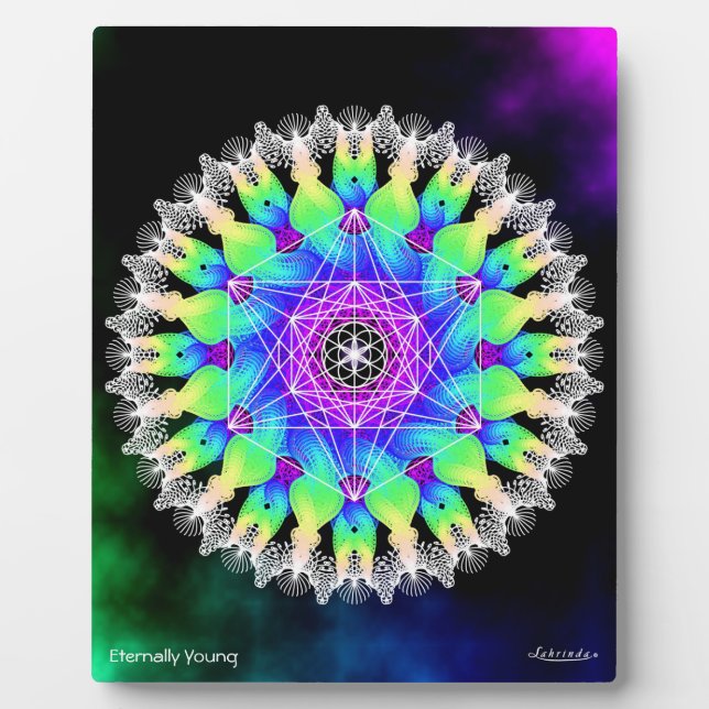 Placa Expositora Eternamente joven (Frente)