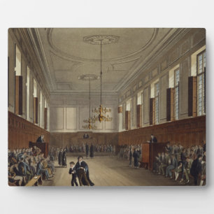 Placa Expositora Eton School Room, de 'History of Eton College',